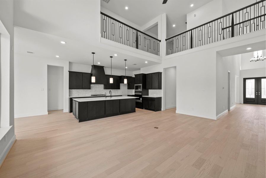 Furnished interior view inside a new home in Dunham Pointe, Cypress (Image 10).