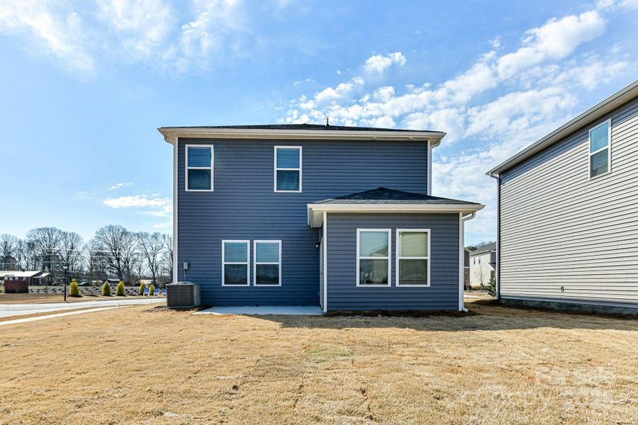 Exterior details and patio area of a home in Shepherds Landing, Mooresville (Image 19).