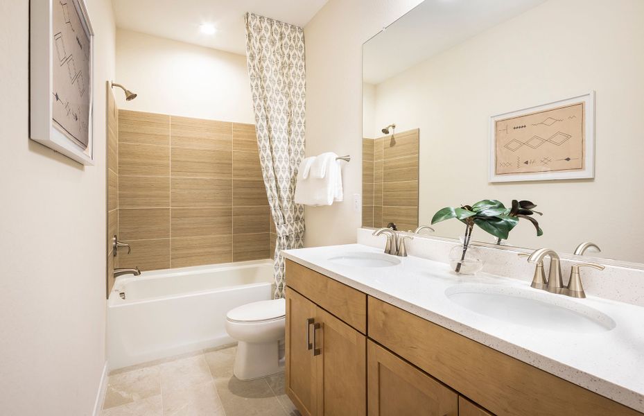 Furnished interior view inside a new home in Allen Ranches, Litchfield Park (Image 3).