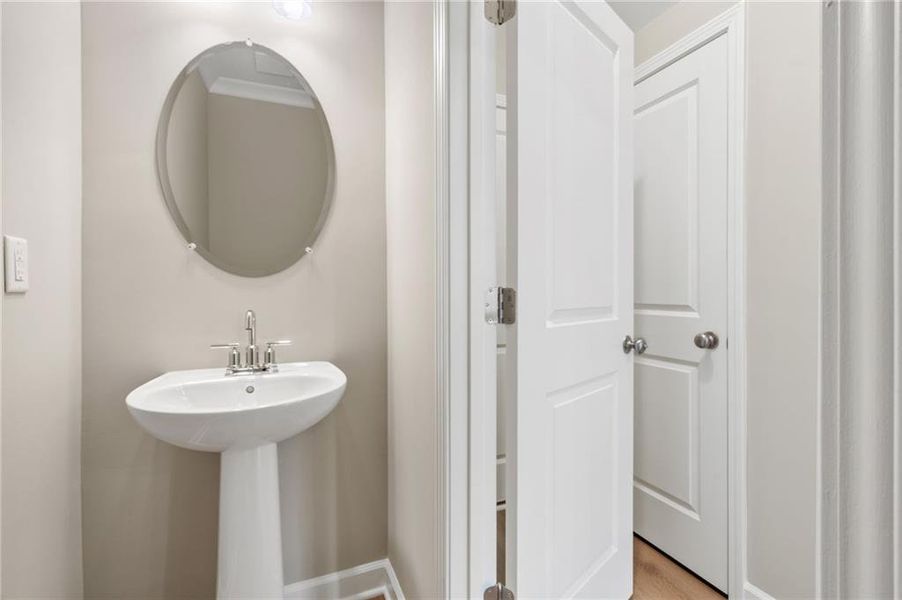 Furnished interior view inside a new home in Cherokee Township, Acworth (Image 11).