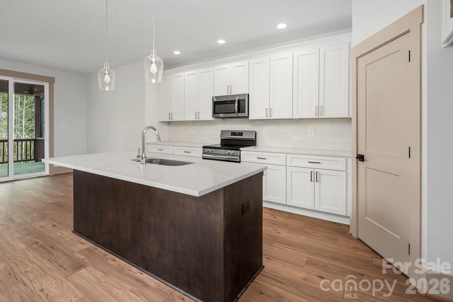 Furnished interior view inside a new home in , Norwood (Image 6).