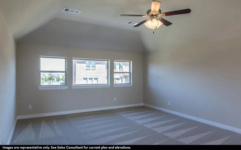 Representative unfurnished interior of a home built from the Cappiello by CastleRock Communities in Arcadia, Brentwood (Image 28).