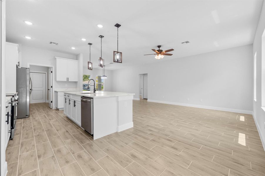 Furnished interior view inside a new home in , Vero Beach (Image 7).