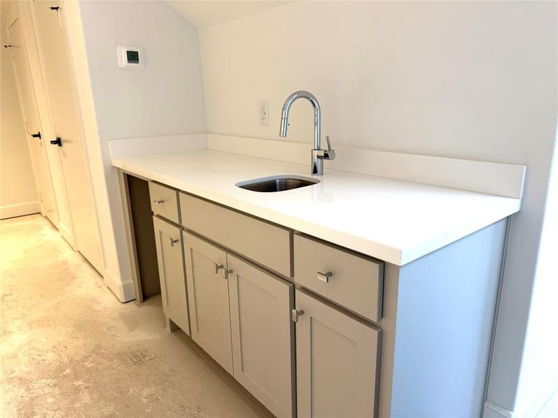 Wet Bar in third floor living area