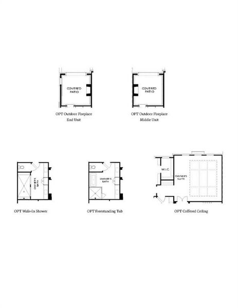 2D floor plan layout of this home in Park Walke, Alpharetta, GA (Image 5).