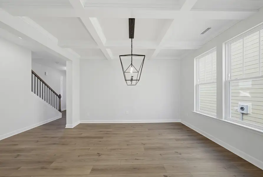 Spacious, unfurnished interior of a new home in Sweetbrier, Durham (Image 19).