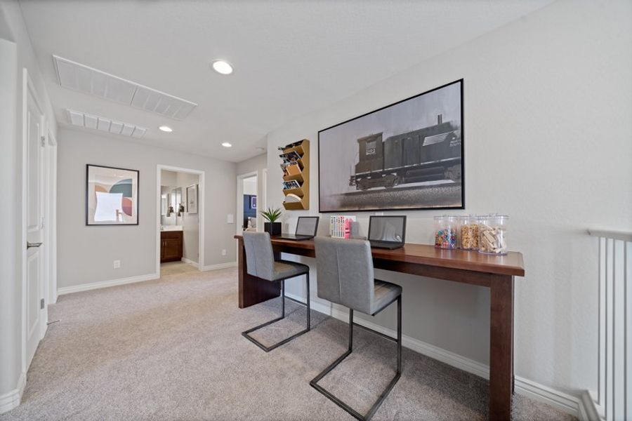 Furnished interior view inside a new home in Rancho Mercado, Surprise (Image 14).