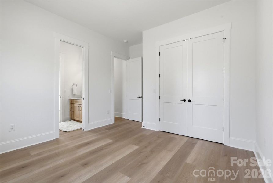 bedroom 3- spacious bedrooms, pocket door!