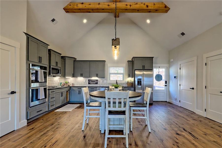 Furnished interior view inside a new home in , Hiawassee (Image 16).
