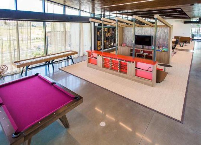 Nelson Village at Easton Park Lounge and Game Room Nelson Village at Easton Park Lounge and Game Room