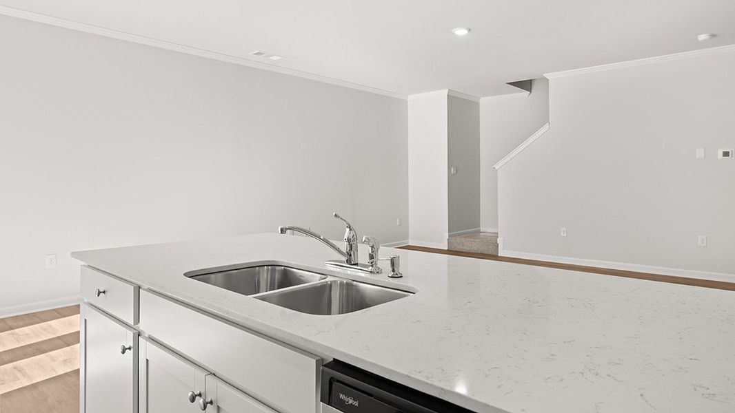 Furnished interior view inside a new home in Hughes Court, Dawsonville (Image 8). Furnished interior view inside a new home in Hughes Court, Dawsonville (Image 8).