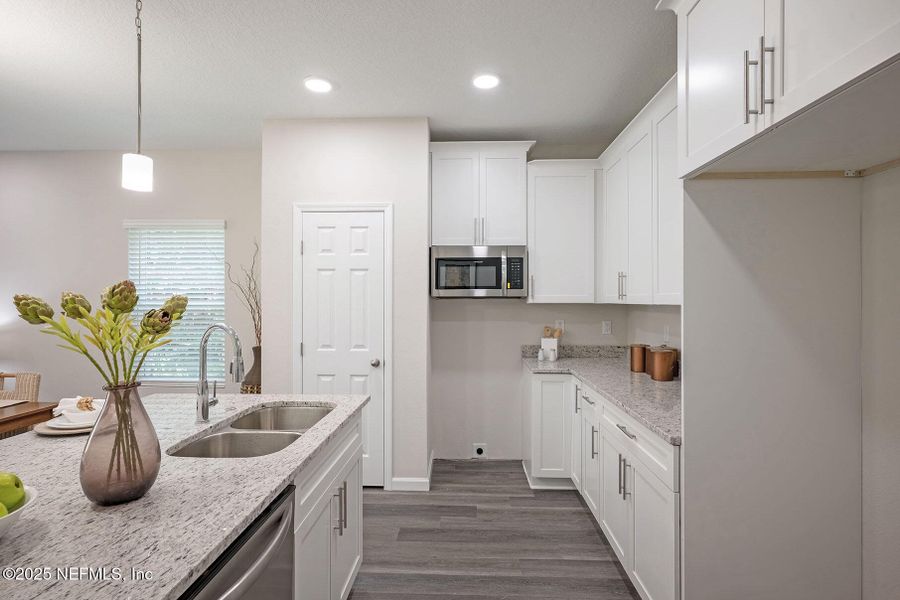 Furnished interior view inside a new home in , Jacksonville (Image 13).
