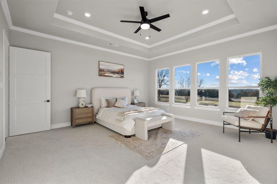 Furnished interior view inside a new home in , Farmersville (Image 31).