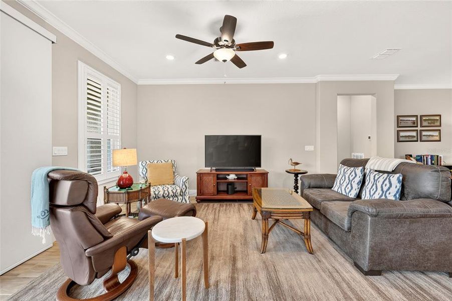 Furnished interior view inside a new home in , Ocala (Image 53).