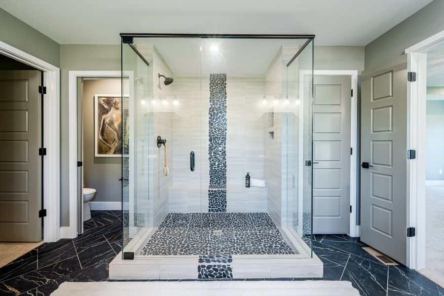 Representative furnished interior of a home built from the Beckett by Fischer Homes in Veranda Manor, Canton (Image 38).