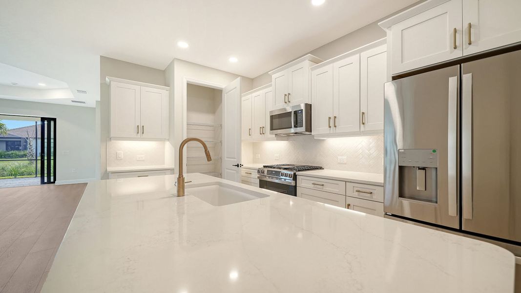 Furnished interior view inside a new home in Vistera of Venice Real Estate and Homes for Sale in Venice, FL - Neal Communities, Venice (Image 8). Furnished interior view inside a new home in Vistera of Venice Real Estate and Homes for Sale in Venice, FL - Neal Communities, Venice (Image 8).