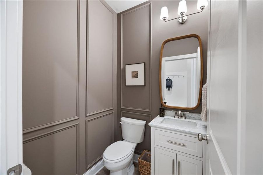 Furnished interior view inside a new home in NorthFarm at NatureWalk, Dallas (Image 40).