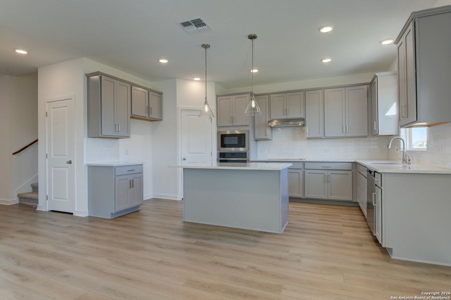 Furnished interior view inside a new home in The Arbors at the Wilder, Adkins (Image 12).