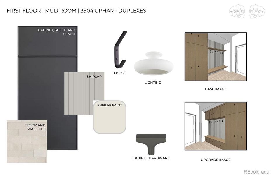 Sample of building materials used in homes in , Wheat Ridge (Image 23).