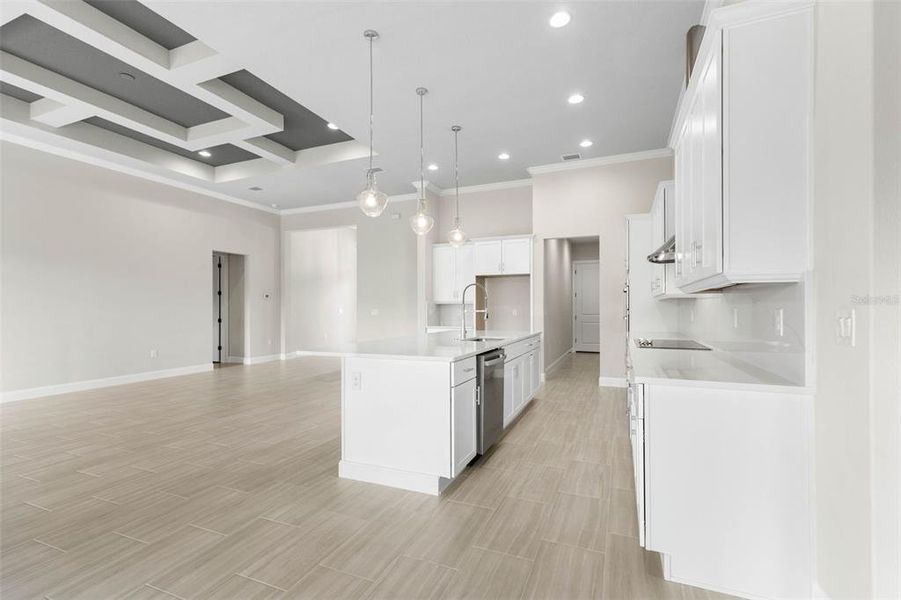 Furnished interior view inside a new home in Palm Coast Plantation, Palm Coast (Image 37).