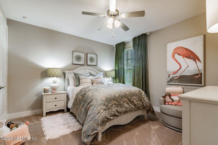 Furnished interior view inside a new home in , Hilliard (Image 17).