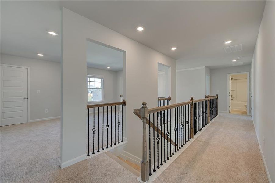 Spacious, unfurnished interior of a new home in Grandview at Millers Mill, Stockbridge (Image 29). Spacious, unfurnished interior of a new home in Grandview at Millers Mill, Stockbridge (Image 29).