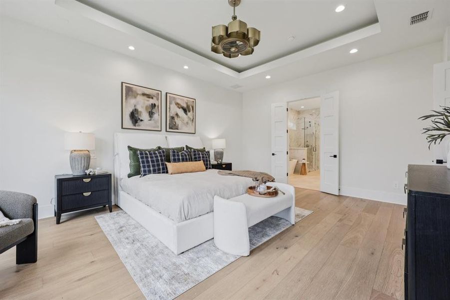 Furnished interior view inside a new home in , Dallas (Image 17).