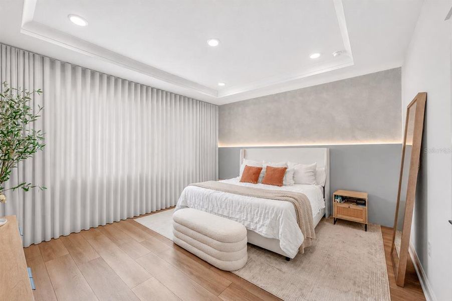 Furnished interior view inside a new home in , Winter Garden (Image 35).