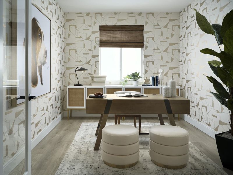 Furnished interior view inside a new home in Brighton Crossings, Brighton (Image 6).