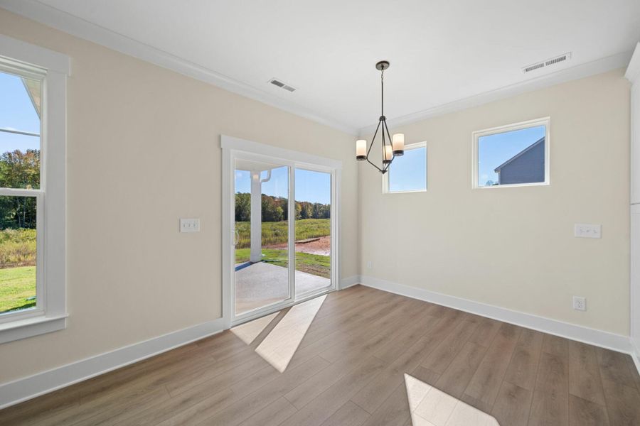 Spacious, unfurnished interior of a new home in Monterra, Kernersville (Image 31).
