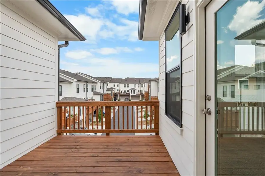 Exterior details and patio area of a home in Waterhaven, Cumming (Image 4).