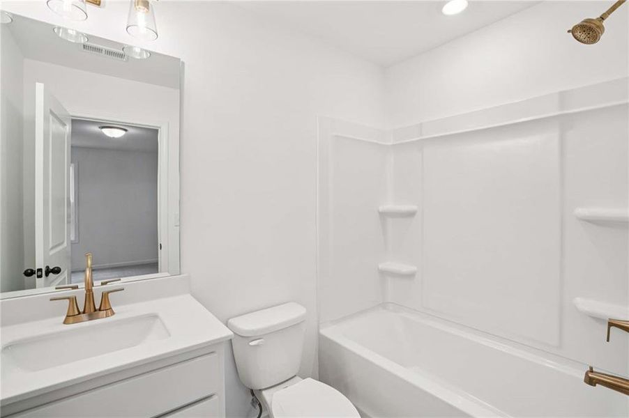 Furnished interior view inside a new home in Arbors at Richland Creek, Buford (Image 5).