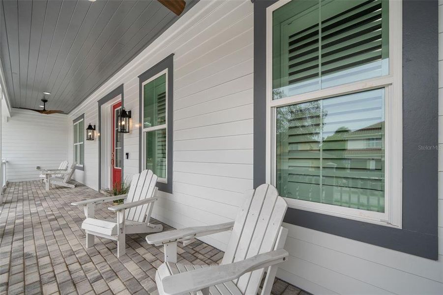 Exterior details and patio area of a home in , Tampa (Image 28). Exterior details and patio area of a home in , Tampa (Image 28).