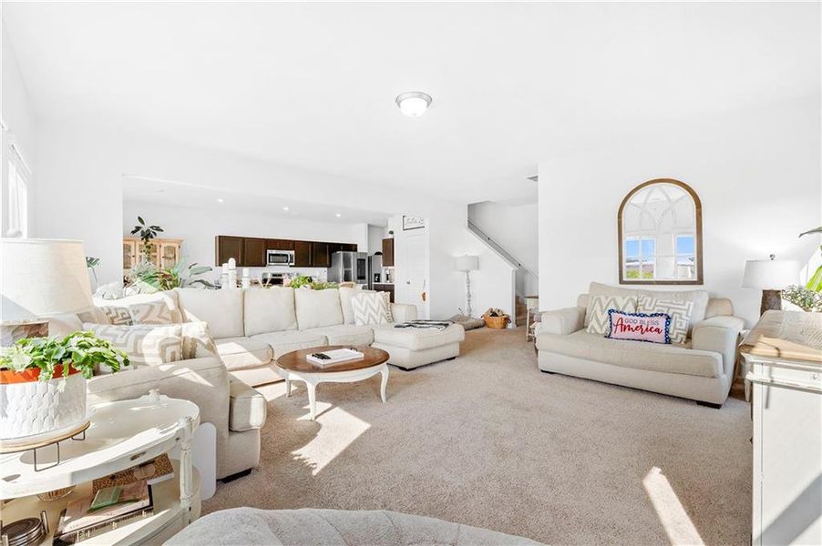 Furnished interior view inside a new home in , Adairsville (Image 13).