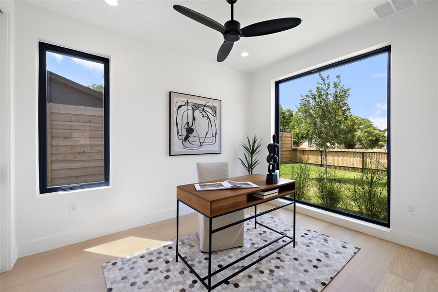 Furnished interior view inside a new home in , Austin (Image 12).