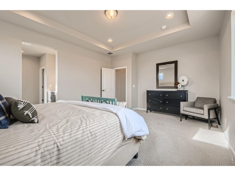 Furnished interior view inside a new home in Country Club Reserve, Fort Collins (Image 20).