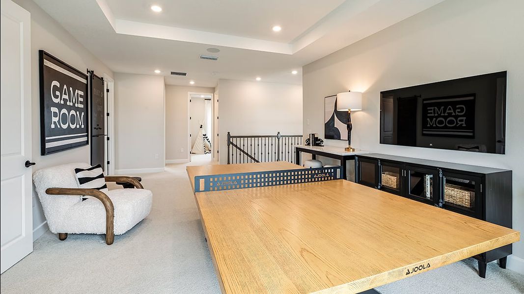 Furnished interior view inside a new home in Ardisia Park, New Smyrna Beach (Image 31).