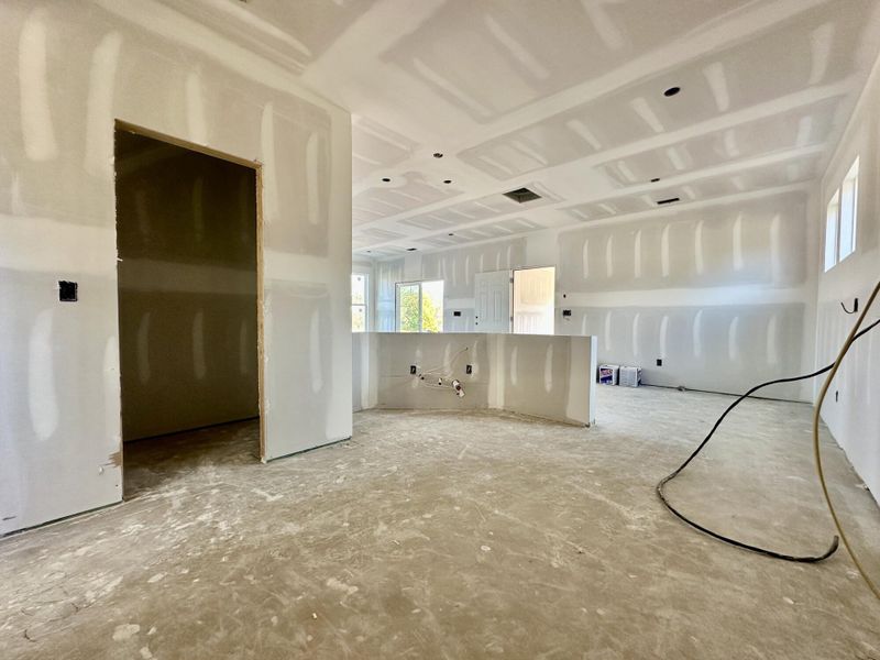 In-progress construction of a new home in Marble Tree, Ball Ground, GA (Image 10).