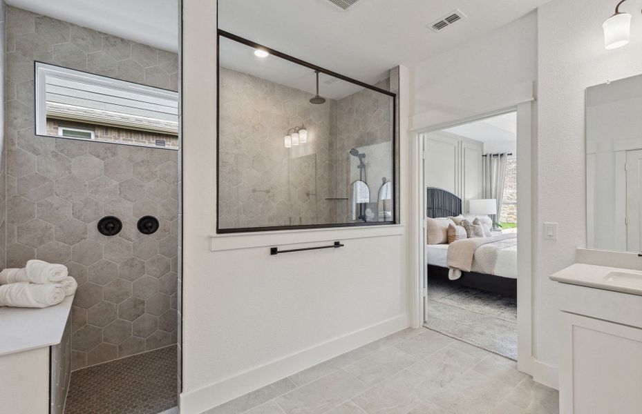 Walk-In Shower in Owner's Bathroom