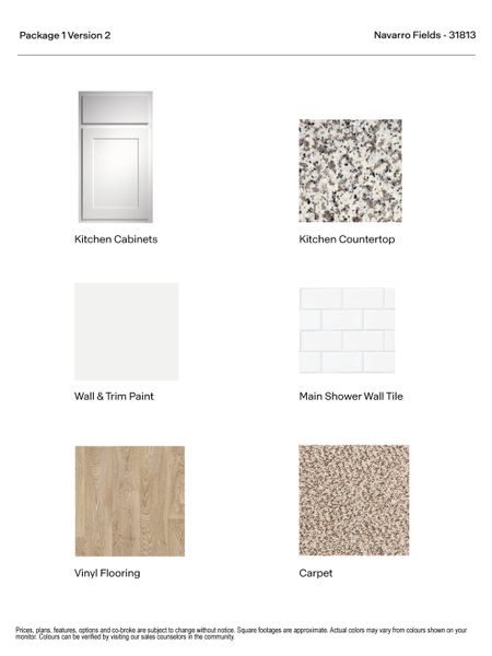 Sample of building materials used in homes in Navarro Fields, Seguin (Image 24).