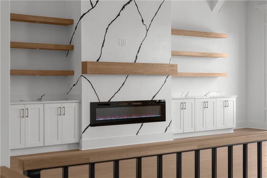 Furnished interior view inside a new home in , Suwanee (Image 66).