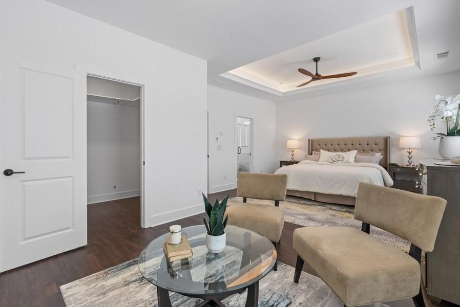 Furnished interior view inside a new home in , Stockbridge (Image 5).