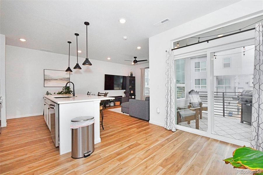 Furnished interior view inside a new home in , Colorado Springs (Image 5). Furnished interior view inside a new home in , Colorado Springs (Image 5).