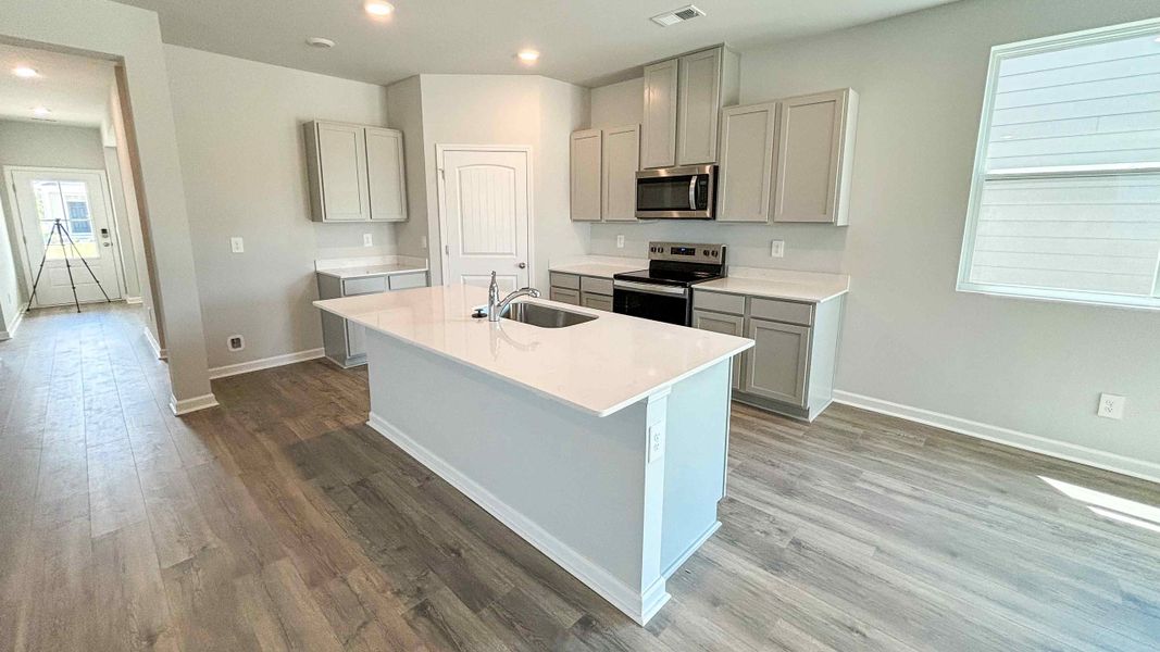 Furnished interior view inside a new home in Reserve at Hickory Ridge, Columbia (Image 5).