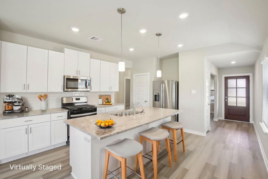 Photo is not of the actual home, but is an inspirational photo of builder’s model home and may depict options, furnishings, and/or decorator features that are not included Photo is not of the actual home, but is an inspirational photo of builder’s model home and may depict options, furnishings, and/or decorator features that are not included