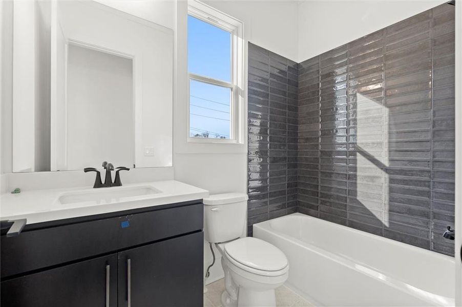 Furnished interior view inside a new home in , Atlanta (Image 7).