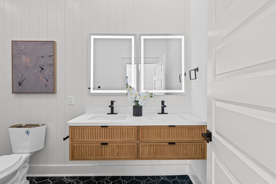 Furnished interior view inside a new home in , North Charleston (Image 14).