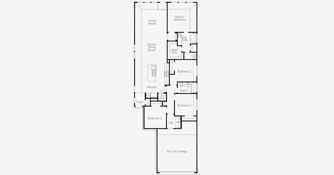 2D floor plan layout for the Groves - 40 Homesites by Coventry Homes in Two Step Farm, Montgomery, TX (Image 3). 2D floor plan layout for the Groves - 40 Homesites by Coventry Homes in Two Step Farm, Montgomery, TX (Image 3).