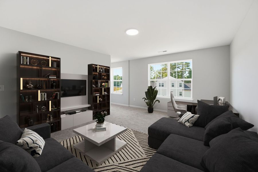 Furnished interior view inside a new home in Bell Meadows, Winnabow (Image 19).
