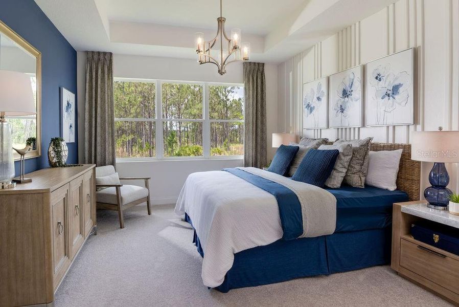 Furnished interior view inside a new home in Tamarack at Two Rivers, Zephyrhills (Image 6). Furnished interior view inside a new home in Tamarack at Two Rivers, Zephyrhills (Image 6).